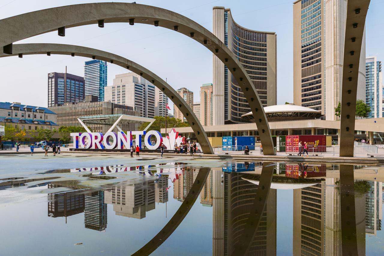 Cityscape Condo In Fort York Toronto Dış mekan fotoğraf